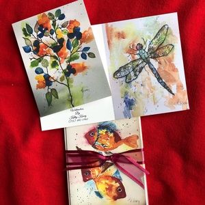 Watercolor notecards